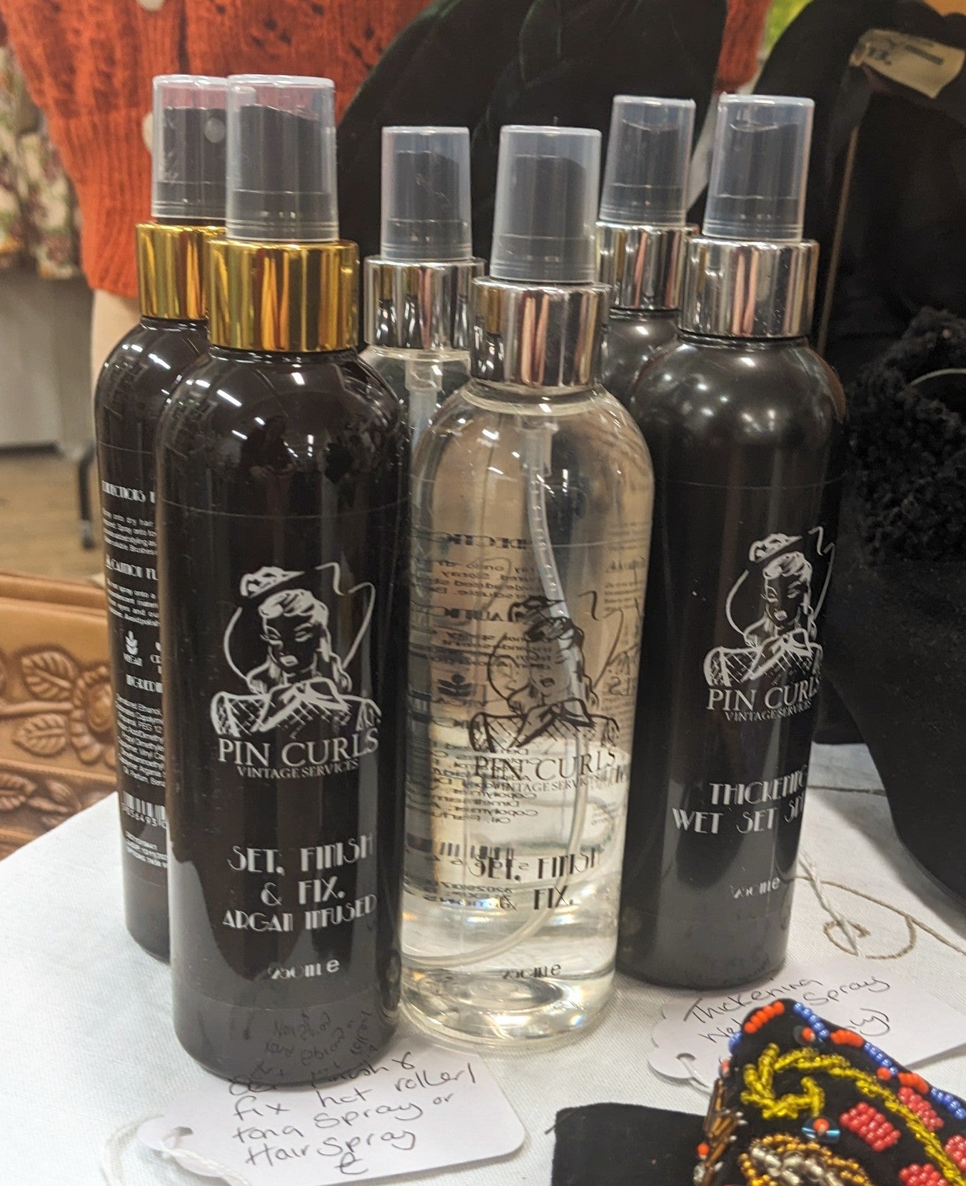 Set Finish and Fix Argan Oil Spray