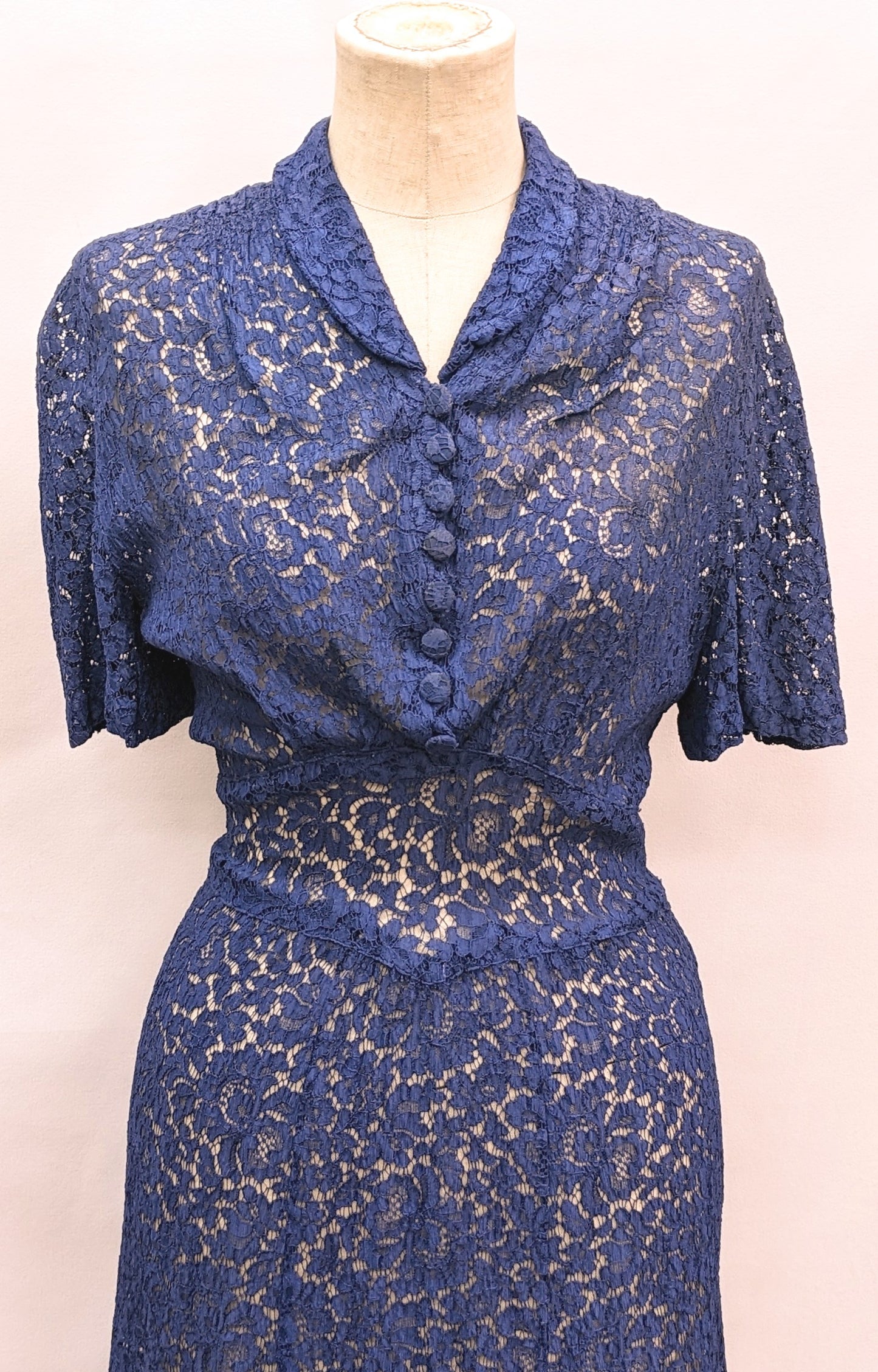 1930s Lace Dress