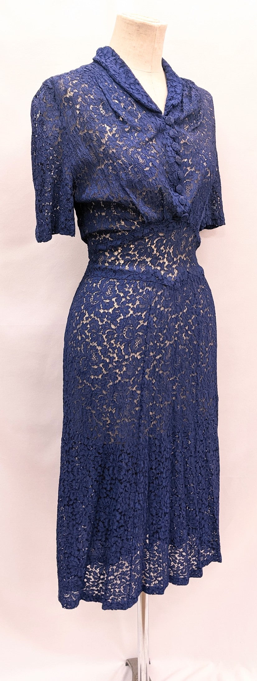 1930s Lace Dress