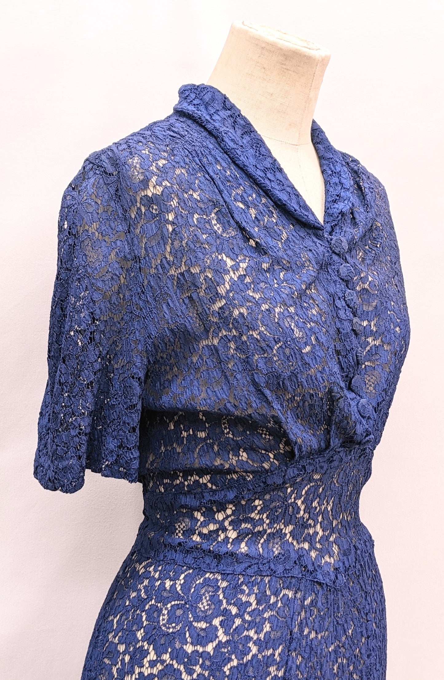 1930s Lace Dress