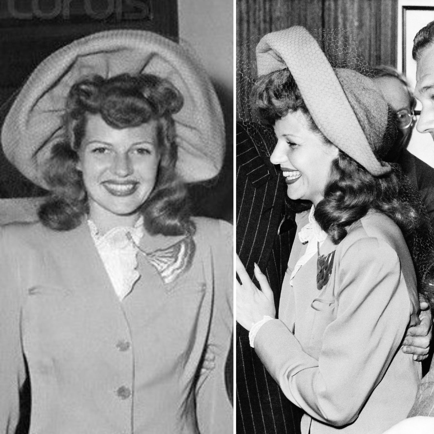 1940s American Halo Hat