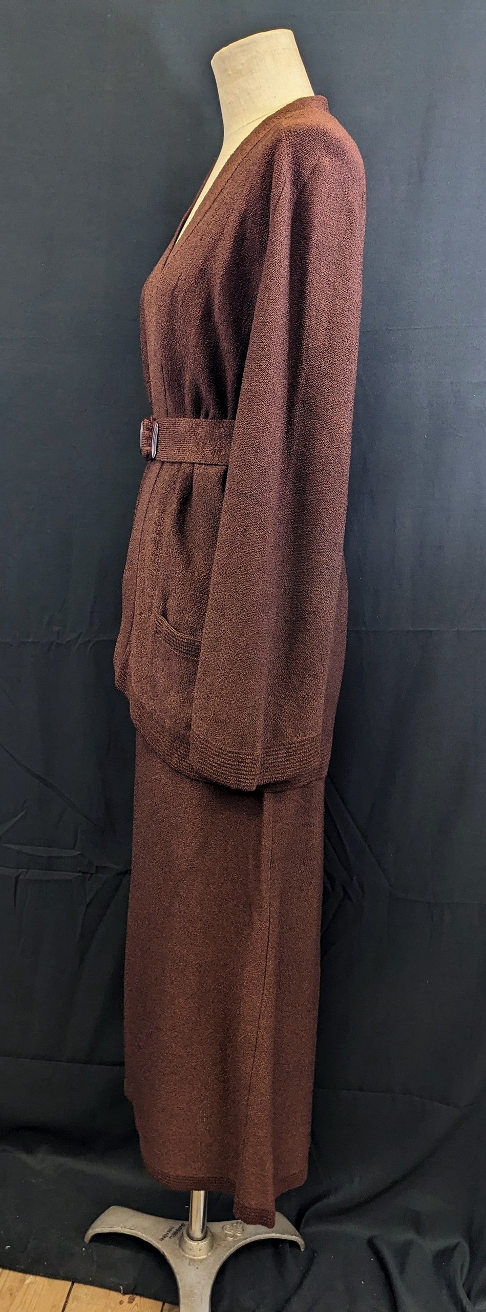 1920s/1930s Knitted Skirt Suit