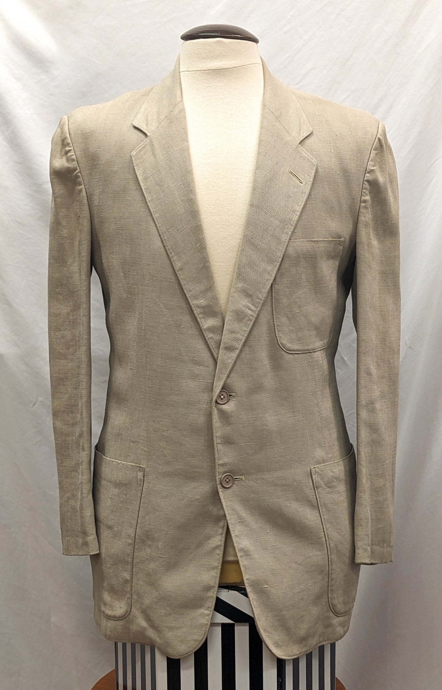 Early 1950s Linen Jacket