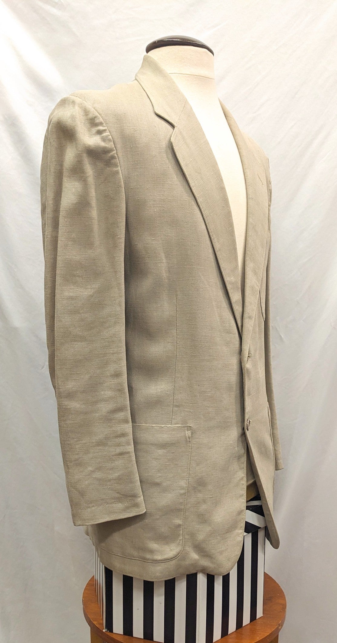 Early 1950s Linen Jacket