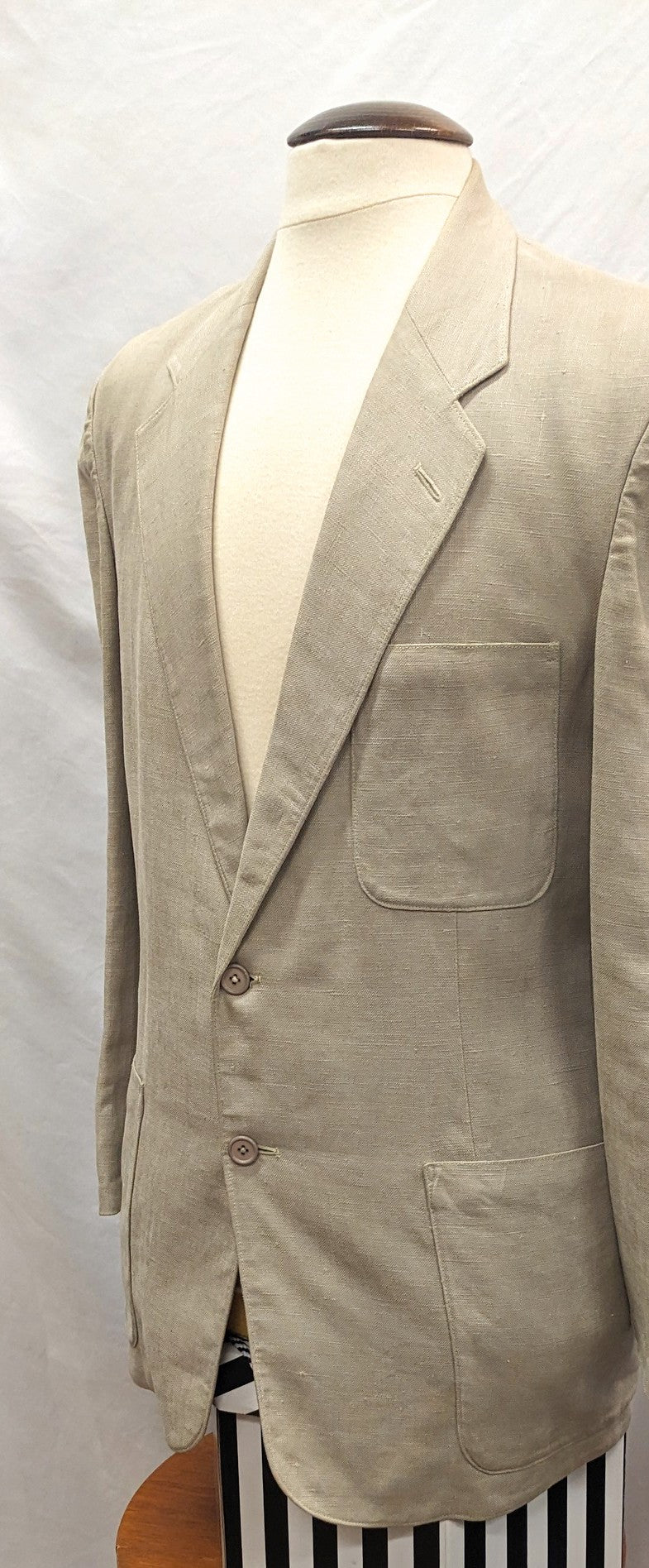 Early 1950s Linen Jacket