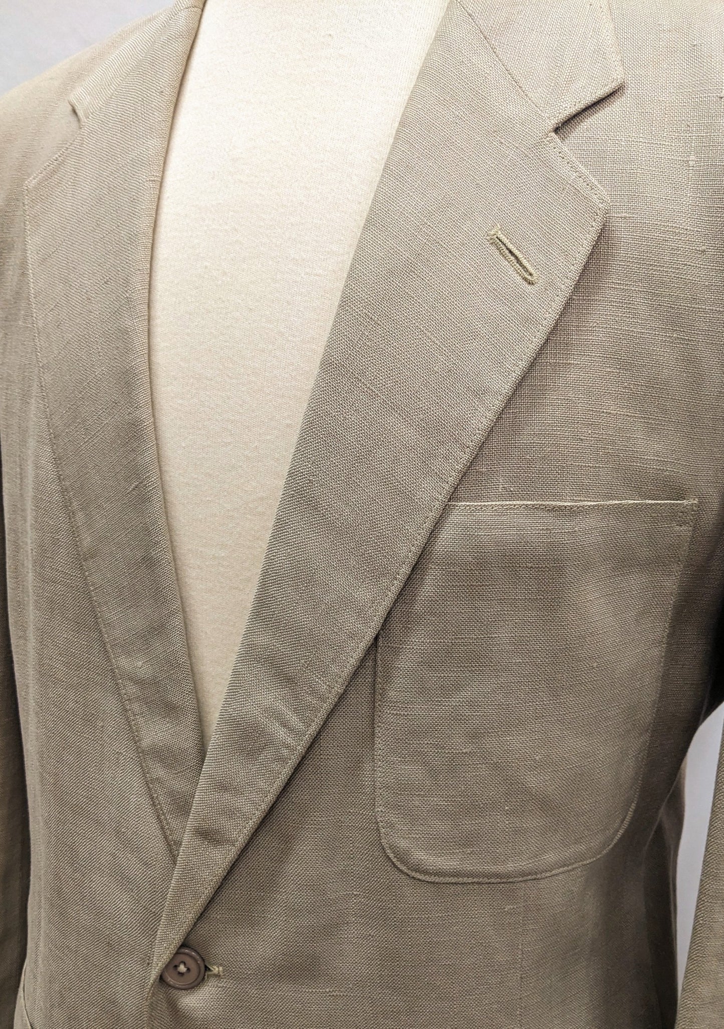 Early 1950s Linen Jacket