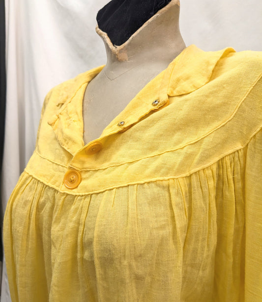 1930s Yellow Blouse