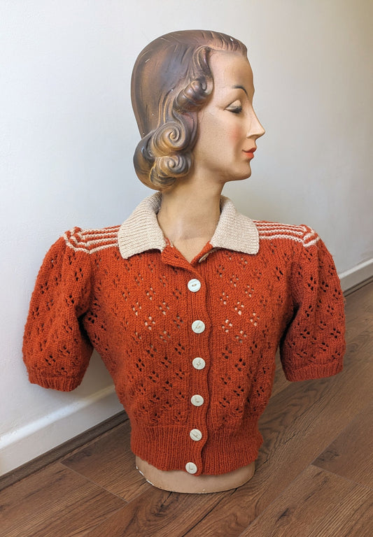 1930s Reproduction Cardigan