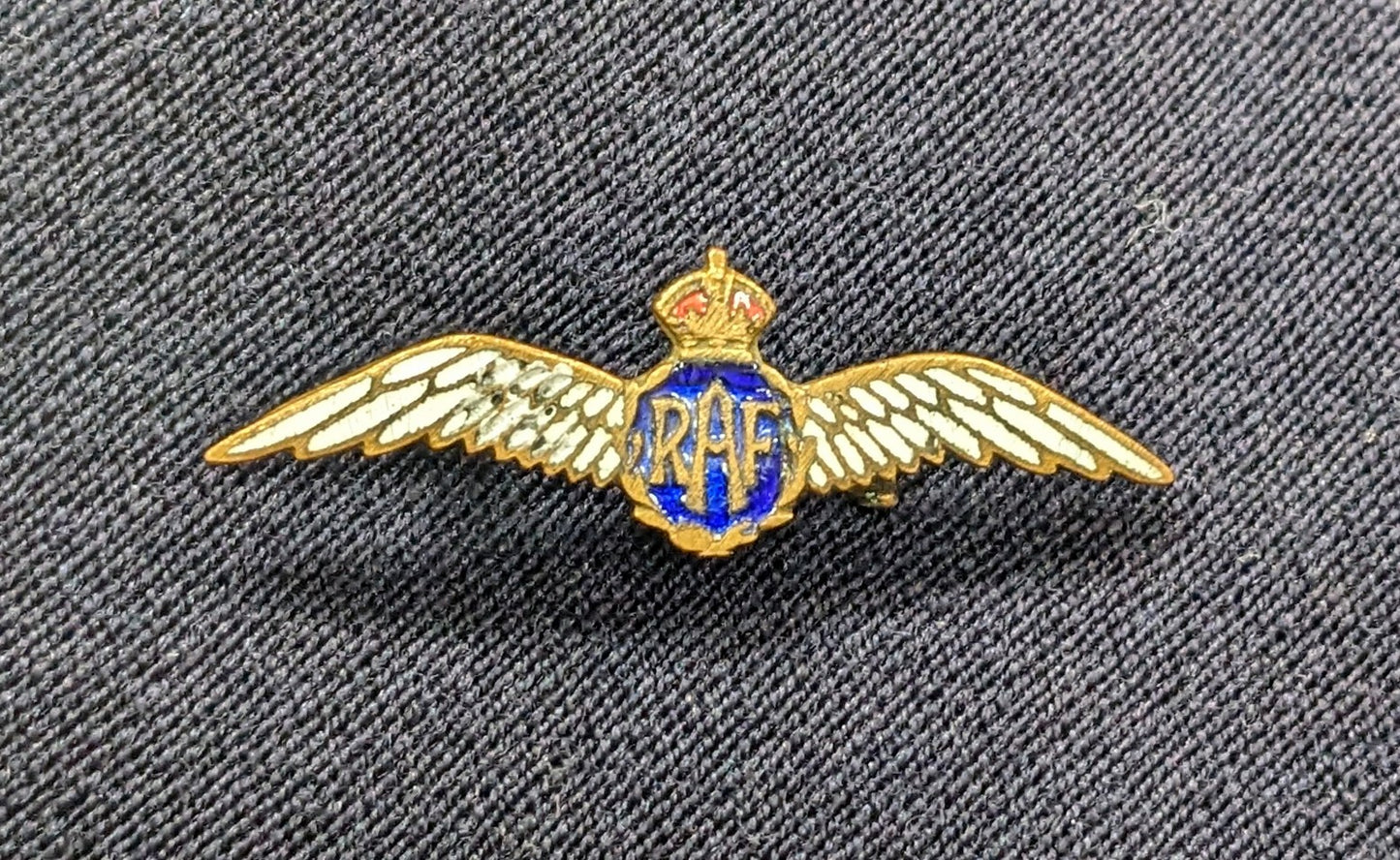 1940s RAF Sweetheart Pin Brooch