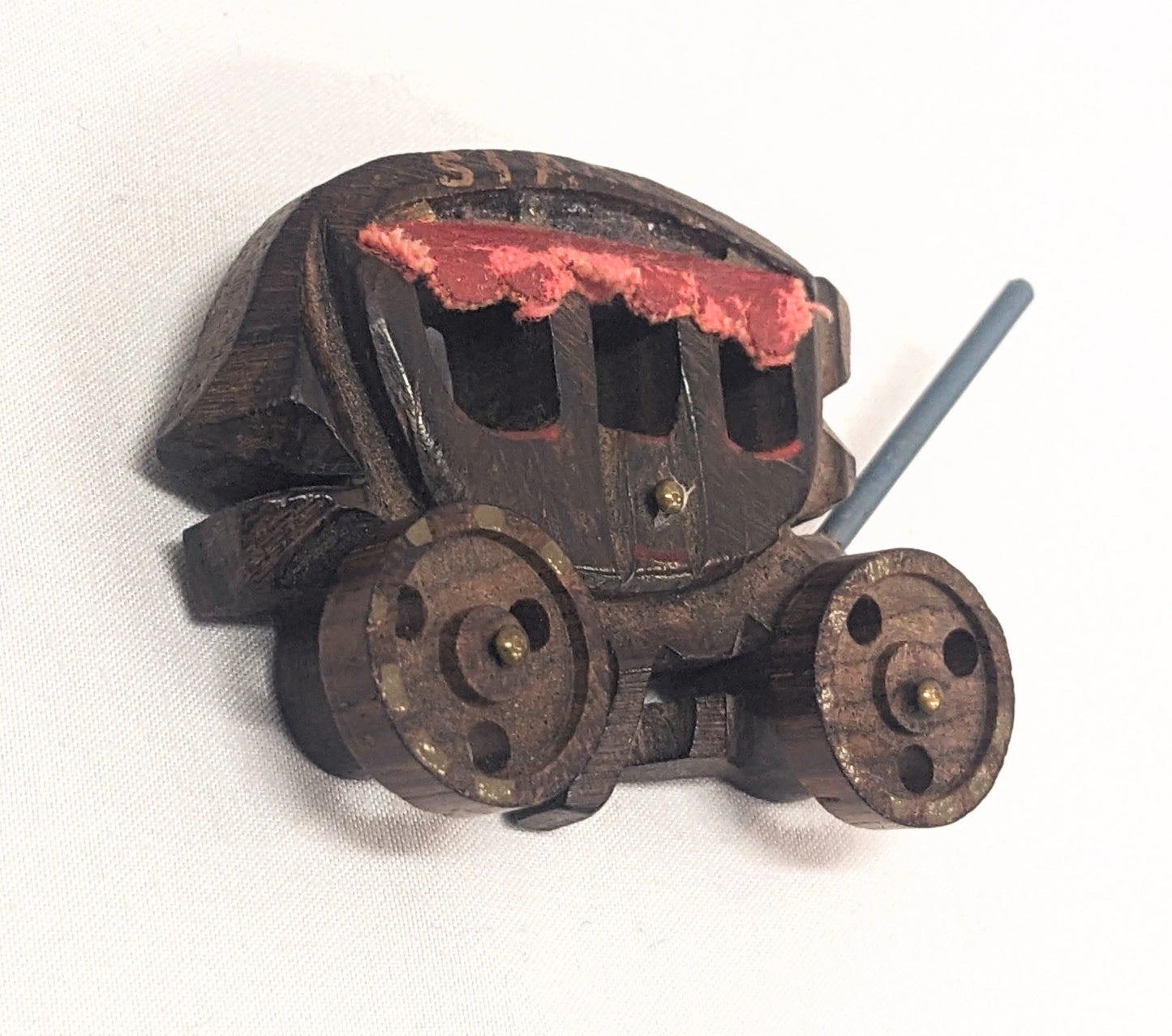 1940s Stagecoach Brooch