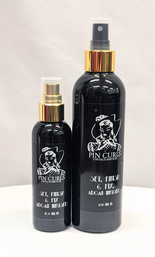 Set Finish and Fix Argan Oil Spray