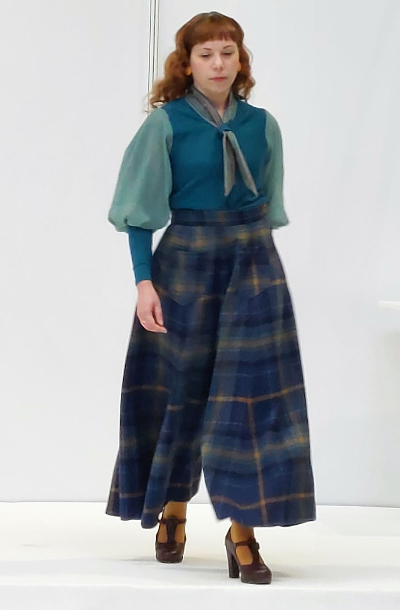 "Marnie" 1930s Inspired Culottes Pattern Printed