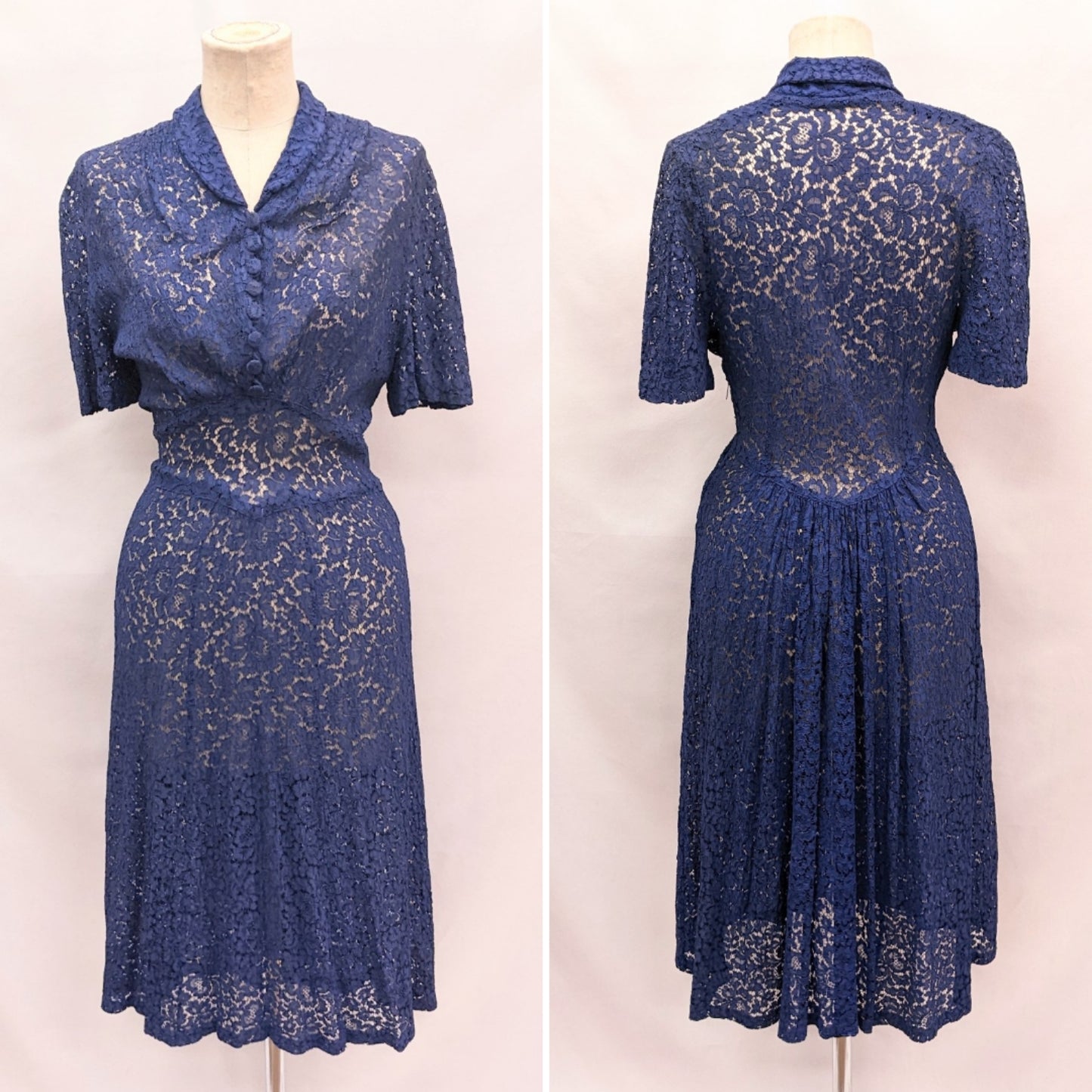 1930s Lace Dress