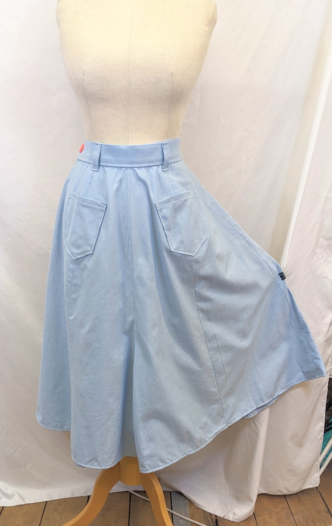 "Marnie" 1930s Inspired Culottes Pattern Printed